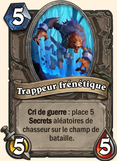 Carte Hearthstone - Trappeur frénétique