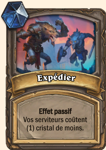 Carte Hearthstone - Expédier