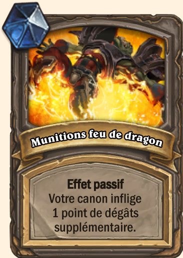 Carte Hearthstone - Munitions feu de dragon