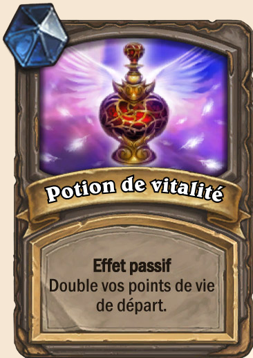 Carte Hearthstone - Potion de vitalité