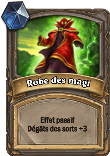 Carte Hearthstone - Robe des magi