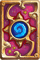 Dos de carte Hearthstone - Étincelles - Saison 47