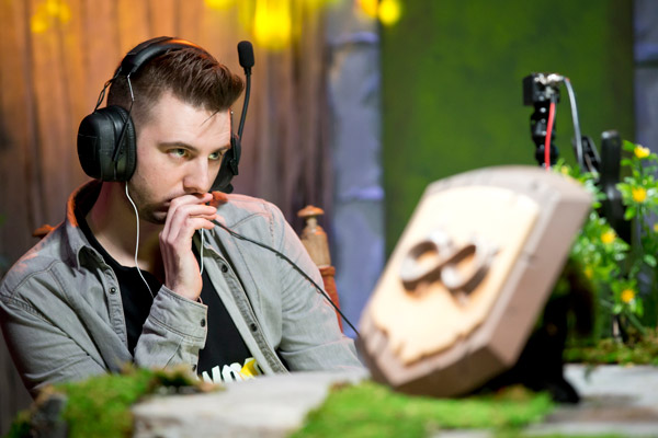 Albert « Alb987 » Reano lors du Hearthstone Wild Open 2017