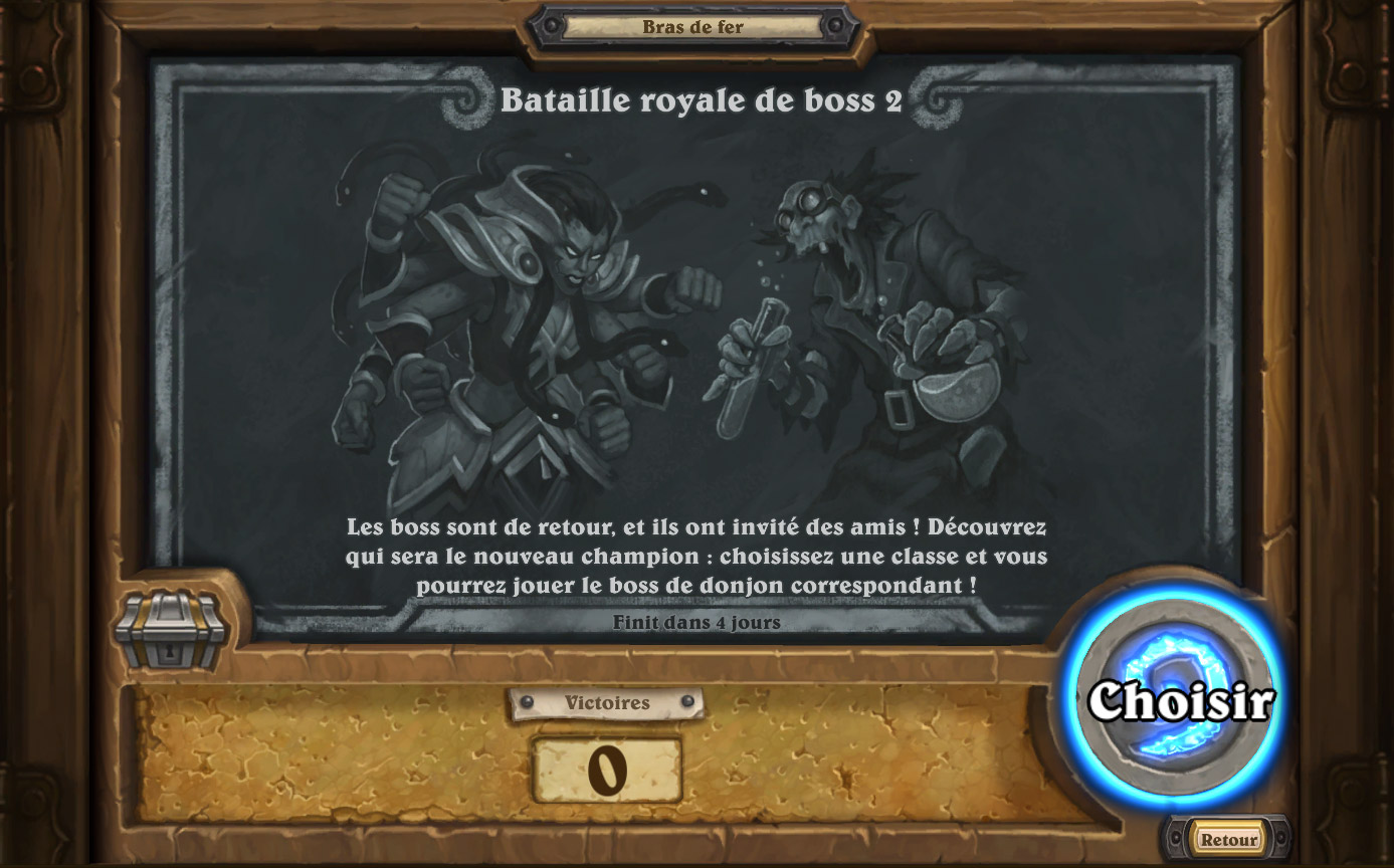 Le bras de fer hebdomadaire : la Bataille de boss 2