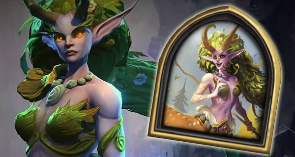 nouveau heros druide : lunara, fille de cenarius