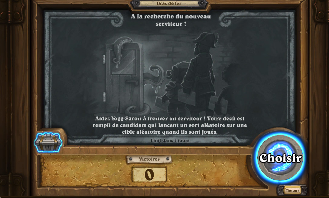 Bras de fer : À la recherche du nouveau serviteur