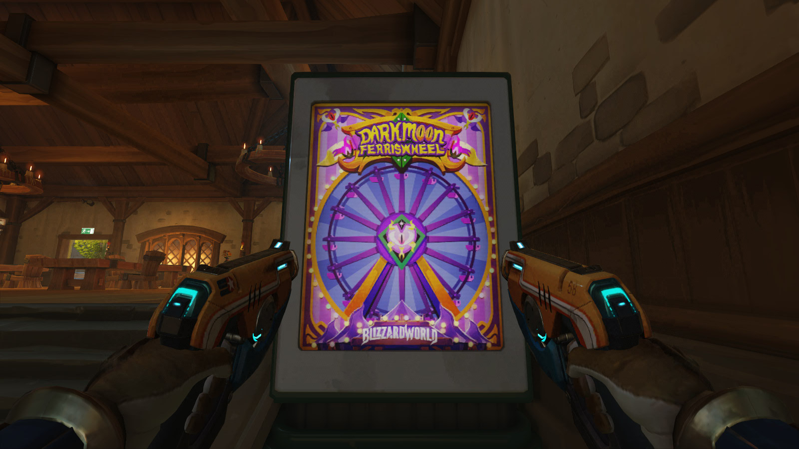 Affiche de la grande roue de Sombrelune