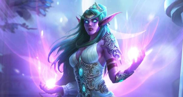 hearthstone : heros alternatif tyrande, l'equilibrage et les illustrations