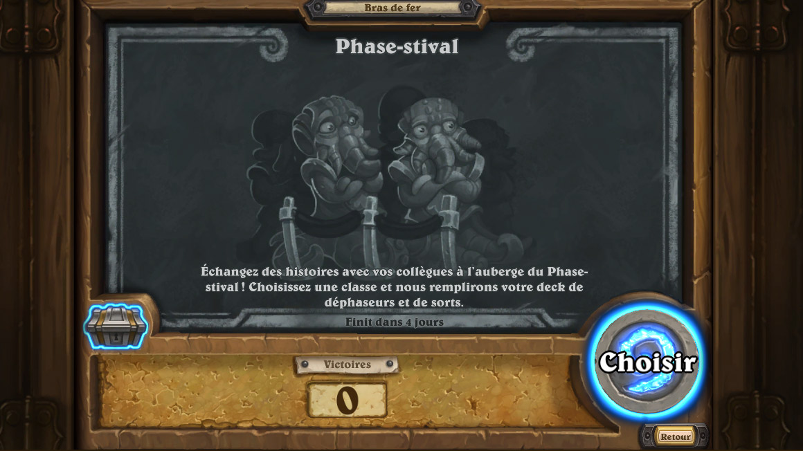 Nouveau bras de fer de la semaine : phase-stival