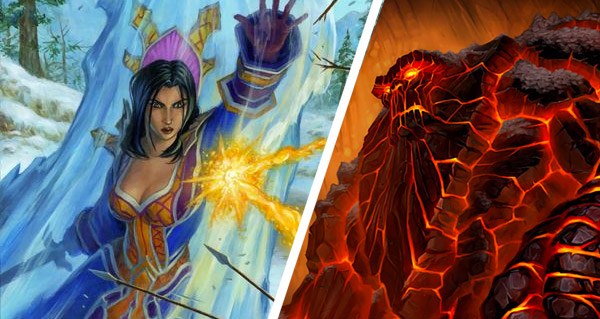 hearthstone : pantheon et cartes du mode standard