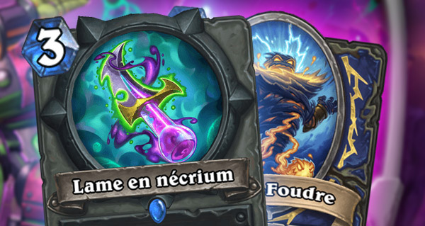 armageboum : lame en necrium et tete-tonnerre