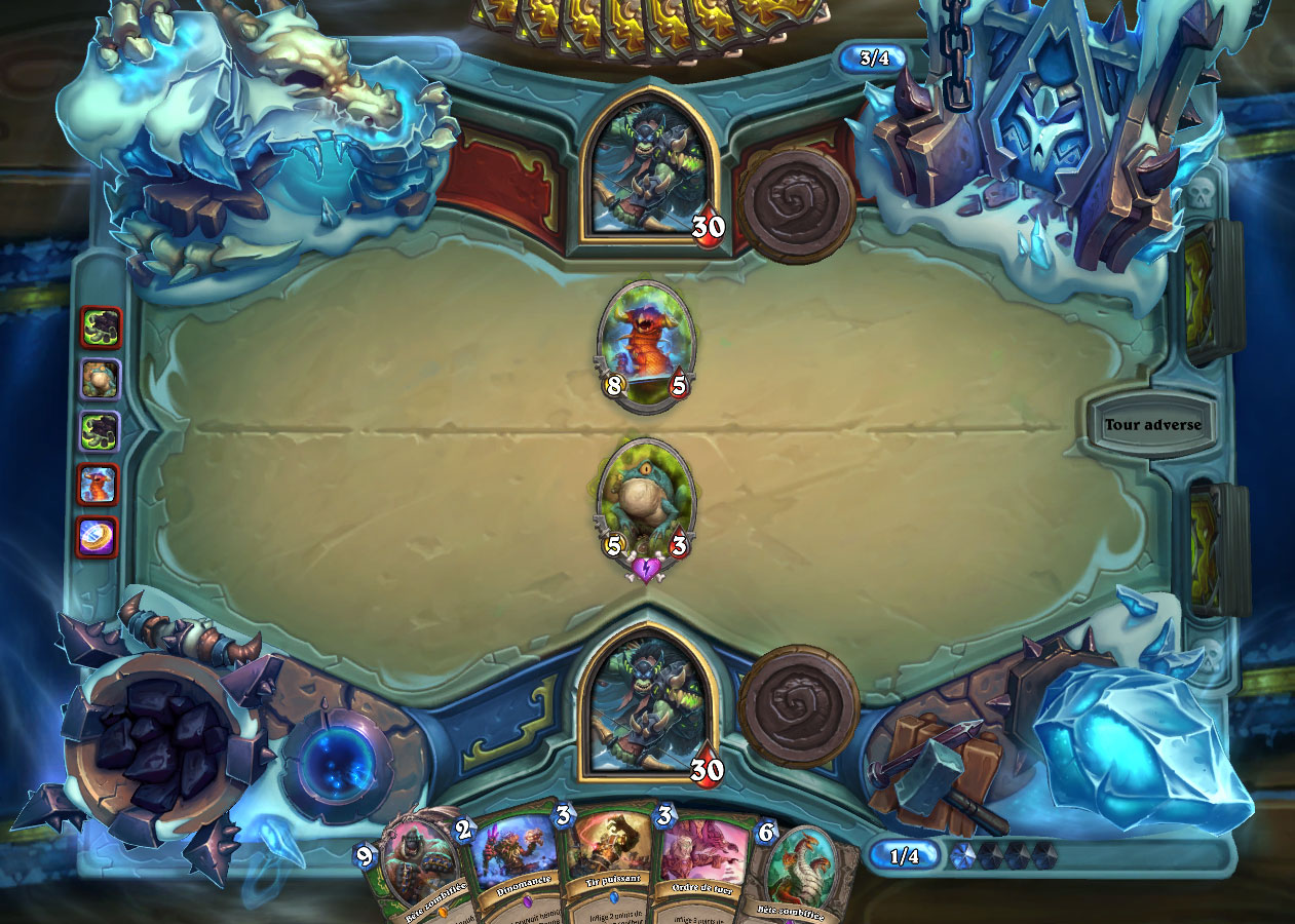 Vous jouez un match miroir contre Rexxar le nécrotraqueur