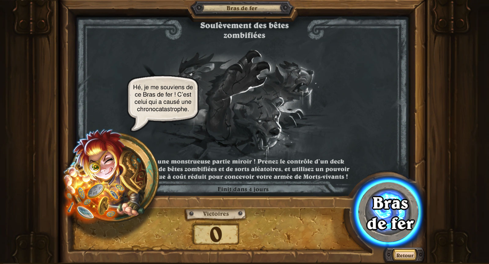 Bras de fer : soulèvement des bêtes zombifiées