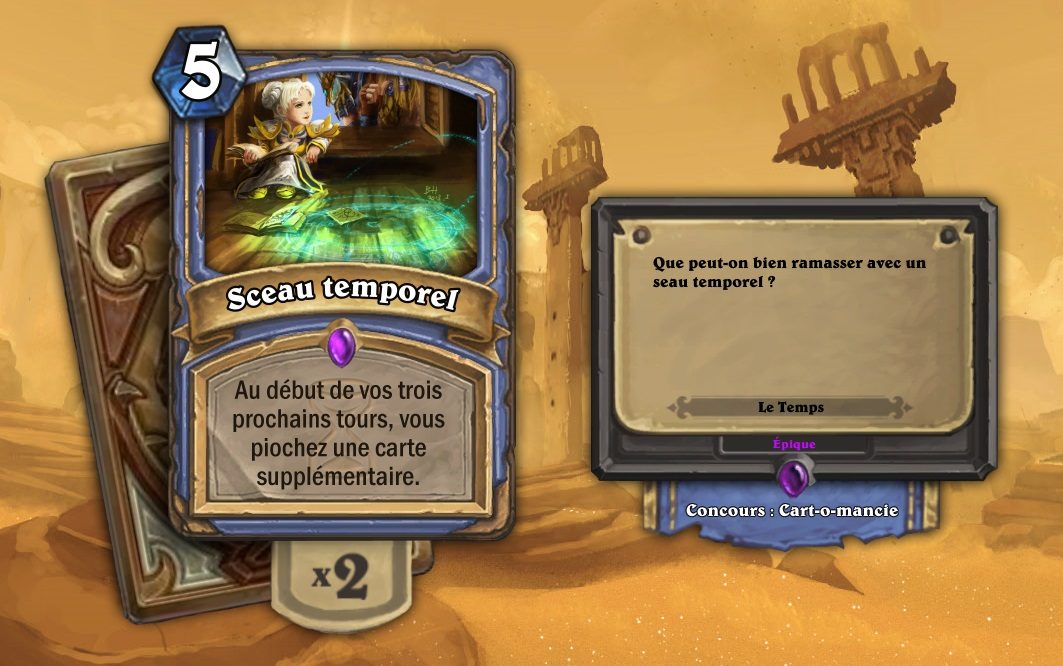 Pour vous aider à faire le grand seau, l'organisation de Cart-o-mancie vous propose une carte-exemple