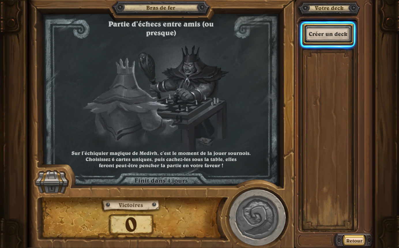 Bras de fer hebdomadaire : partie d'échecs entre amis (ou presque)