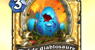 Œuf de diablosaure doré