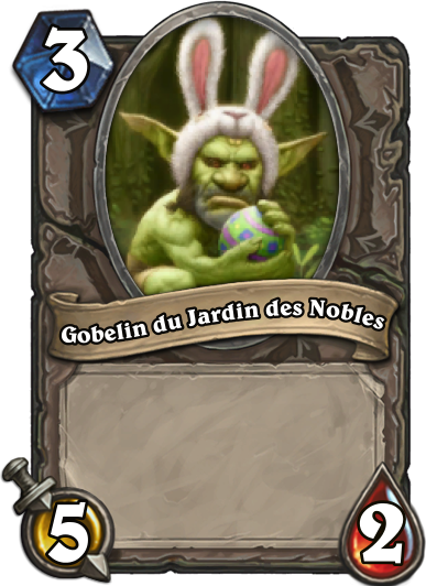 Carte Hearthstone - Gobelin du Jardin des Nobles