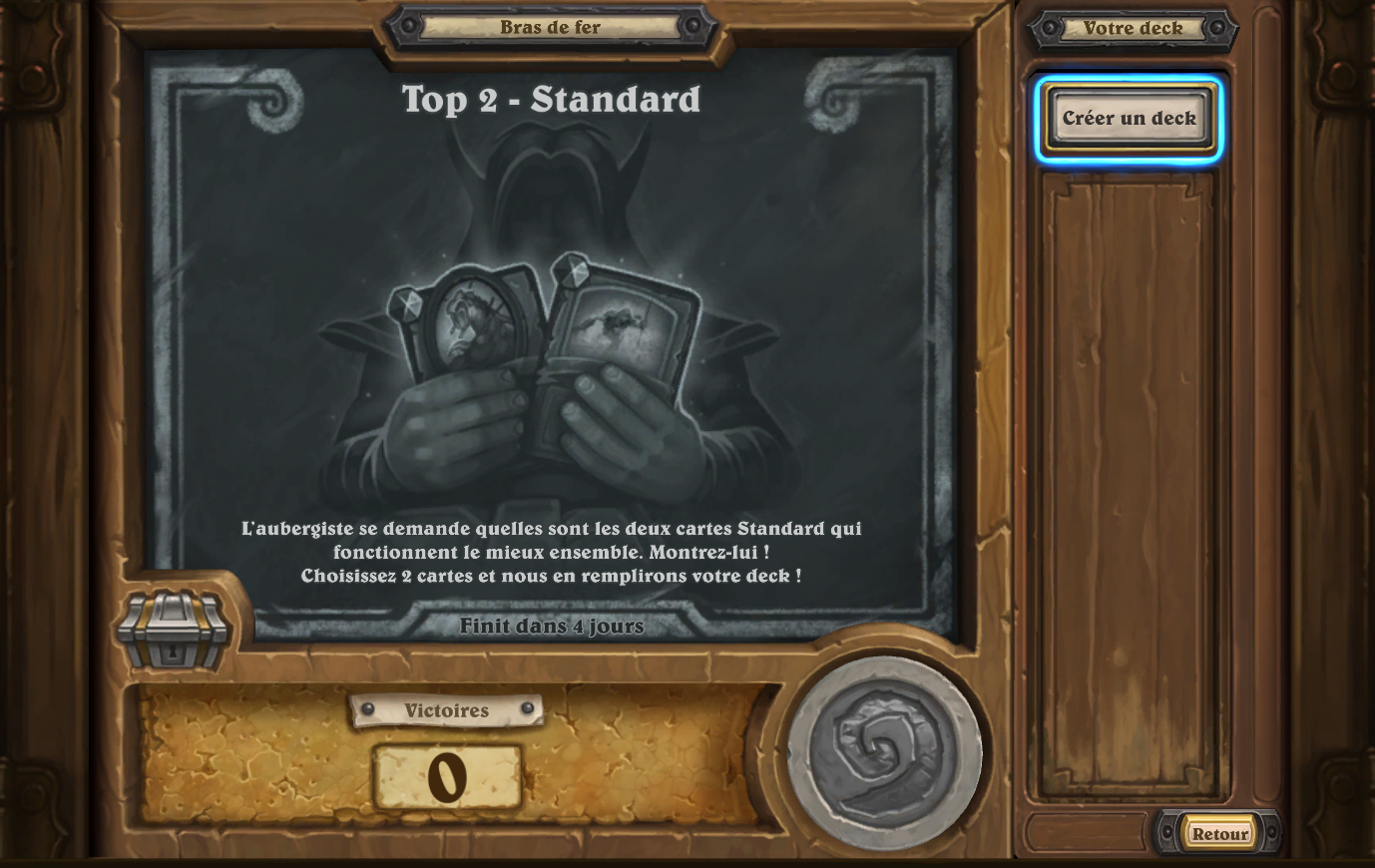 Retrouvez cette semaine le bras de fer Top 2 (mode Standard)