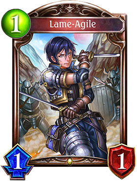 Lame agile carte Shadowverse