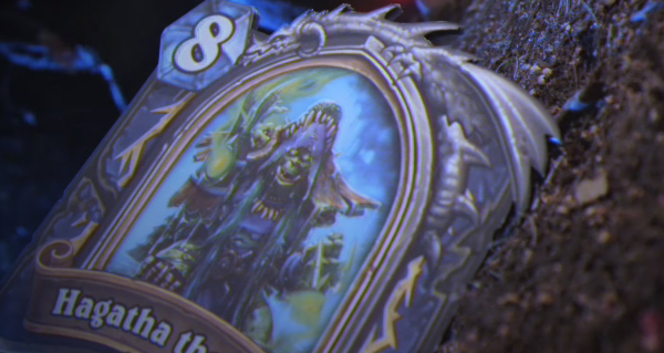 hagatha la sorciere du bois : unique carte heros du bois maudit