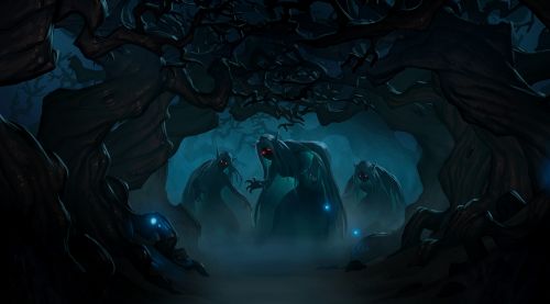 Image de Gilnéas Bois Maudit Hearthstone Art