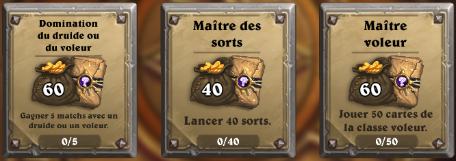 À chaque quête journalière terminée, vous remportez un booster aléatoire