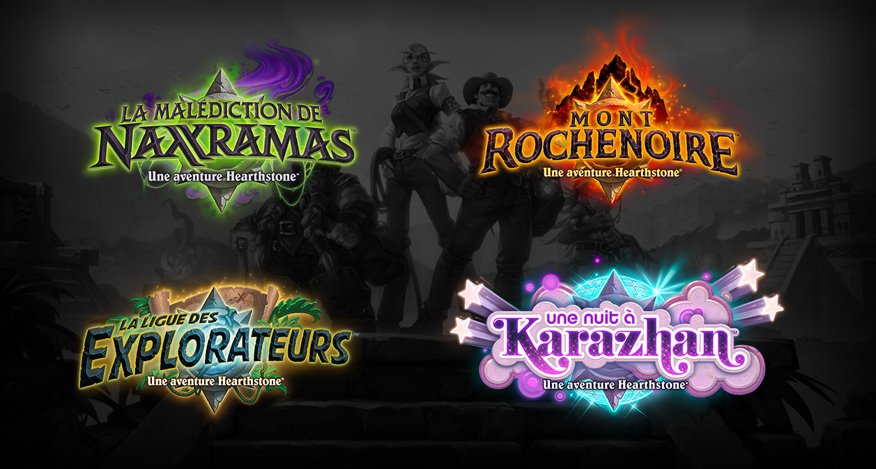 Les quatre premières aventures de Hearthstone