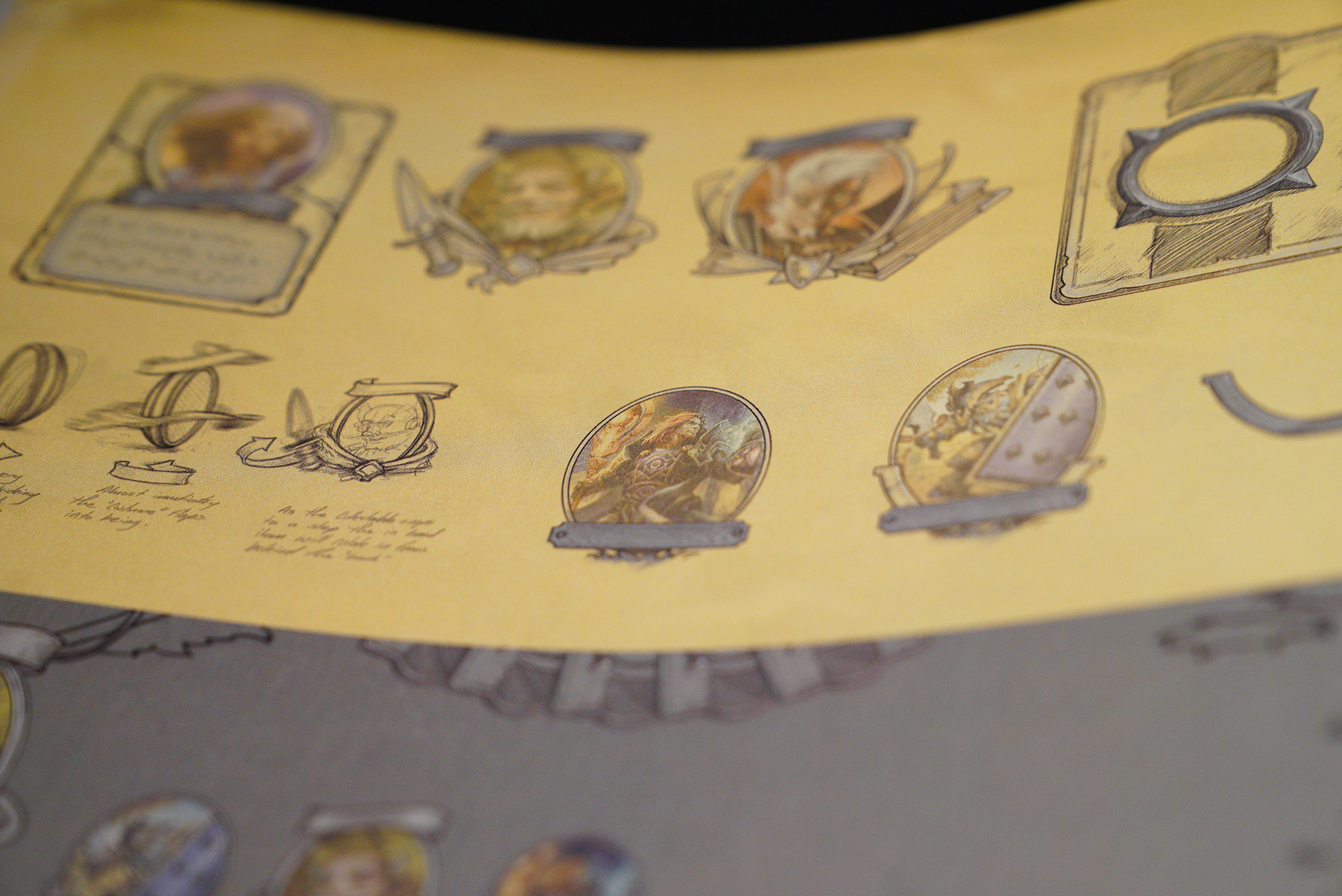 Croquis de héros Hearthstone