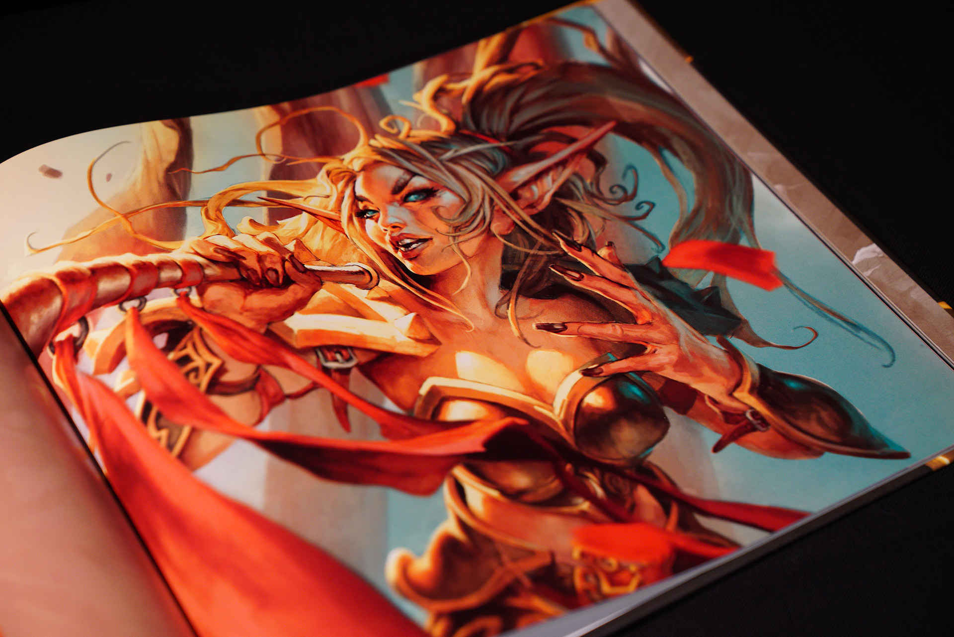 La qualité du papier et de l'impression subliment les illustrations