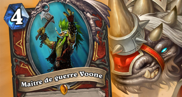 maitre de guerre voone : le champion legendaire guerrier de rastakhan