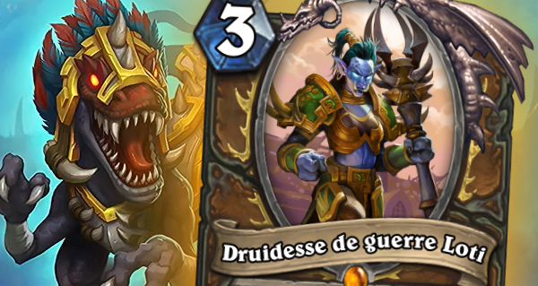 druidesse de guerre loti : carte legendaire druide