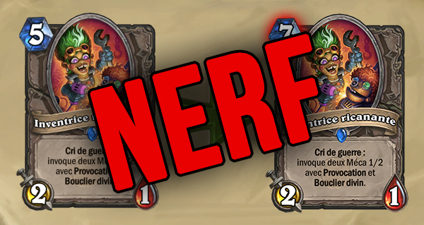 equilibrage hearthstone :