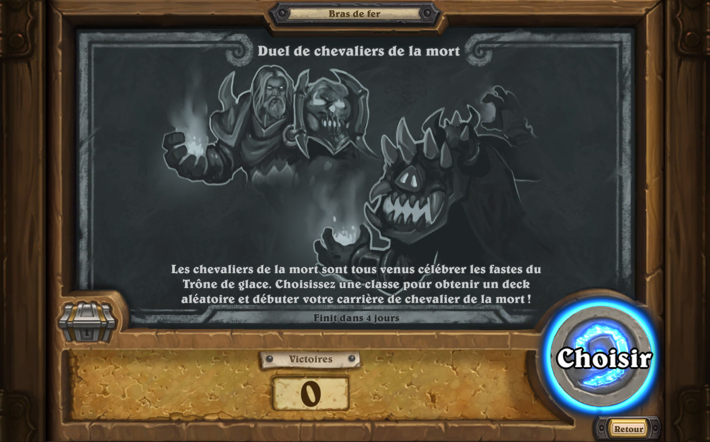 Bras de fer spécial Fastes du Trône de glace