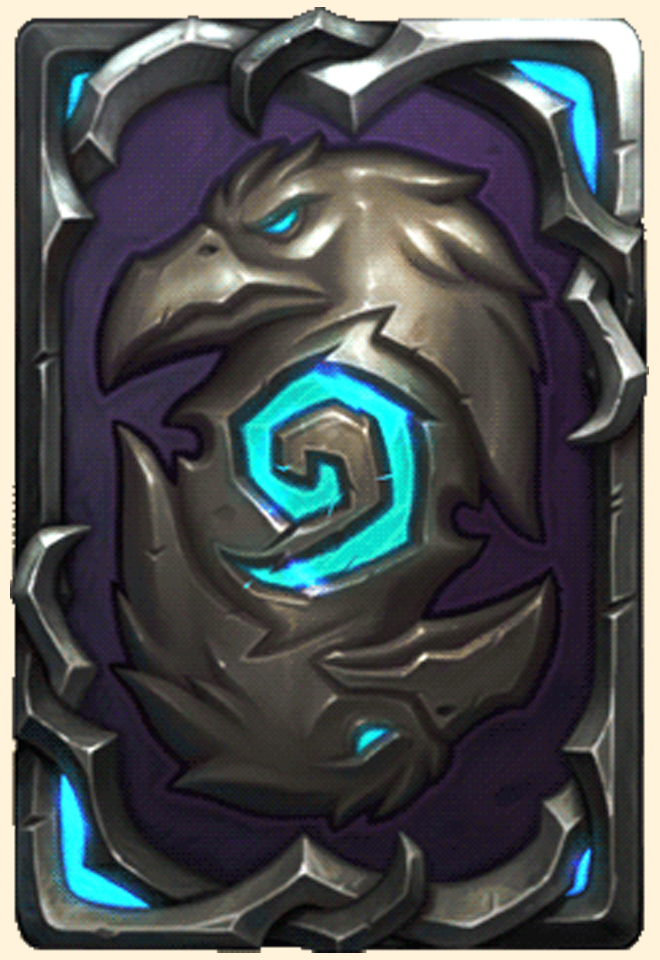 Dos de carte Hearthstone - Année du Corbeau