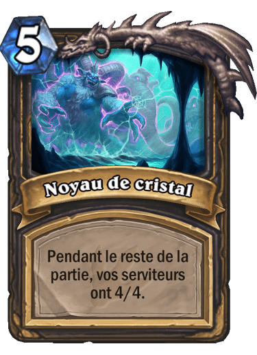 Noyau de cristal - Carte Hearthstone