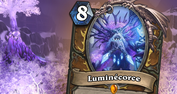 eveil des ombres : lucentbark, carte legendaire druide