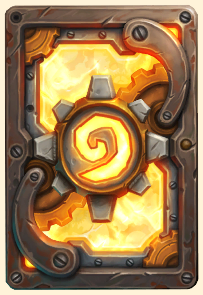 Dos de carte Hearthstone - Rêves mécaniques