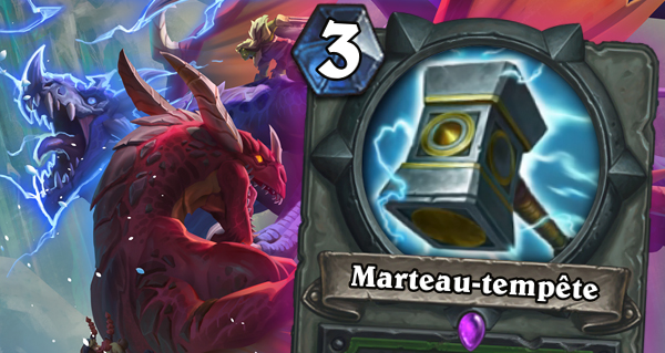 marteau-tempete : arme pour chasseur de l'envol des dragons
