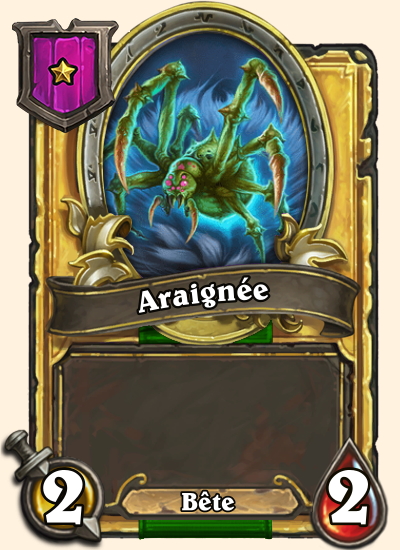 Carte champs de bataille dorée invoquée