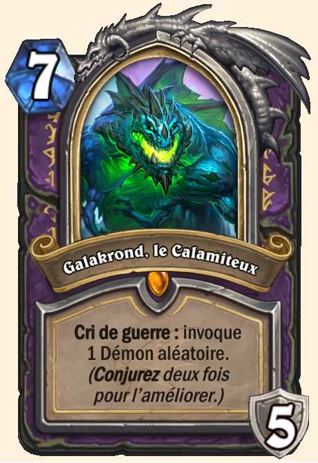 Galakrond héros Hearthstone