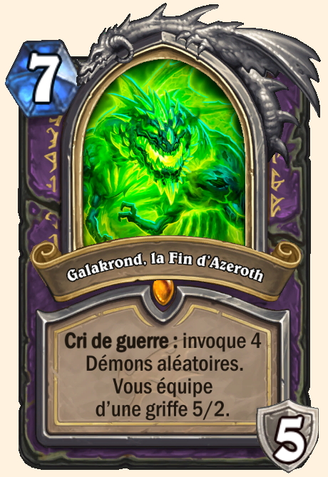 Galakrond héros Hearthstone