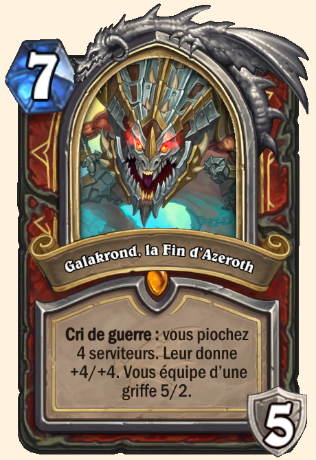 Galakrond héros Hearthstone
