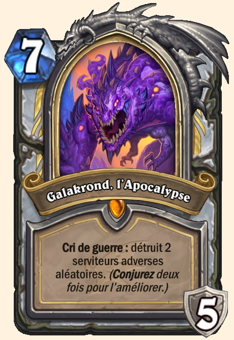 Galakrond héros Hearthstone