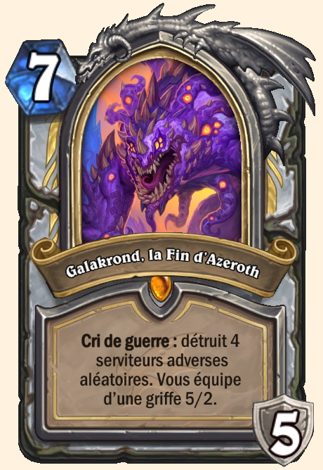 Galakrond héros Hearthstone