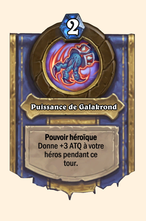 Pouvoir héroïque de Galakrond Hearthstone
