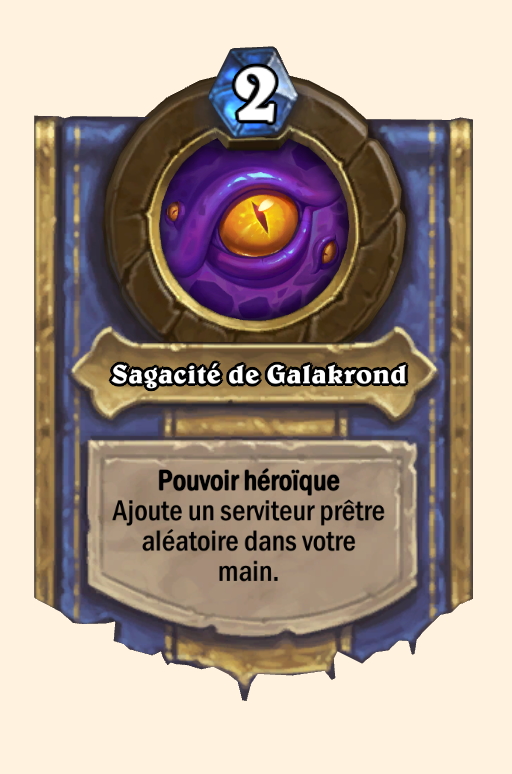 Pouvoir héroïque de Galakrond Hearthstone