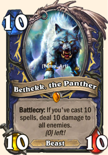 Bethekk carte Hearthstone