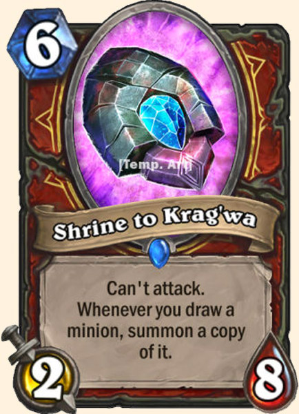 Esprit de Krag'wa carte Hearthstone
