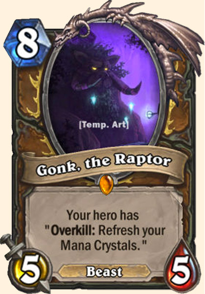 Esprit du raptor carte Hearthstone