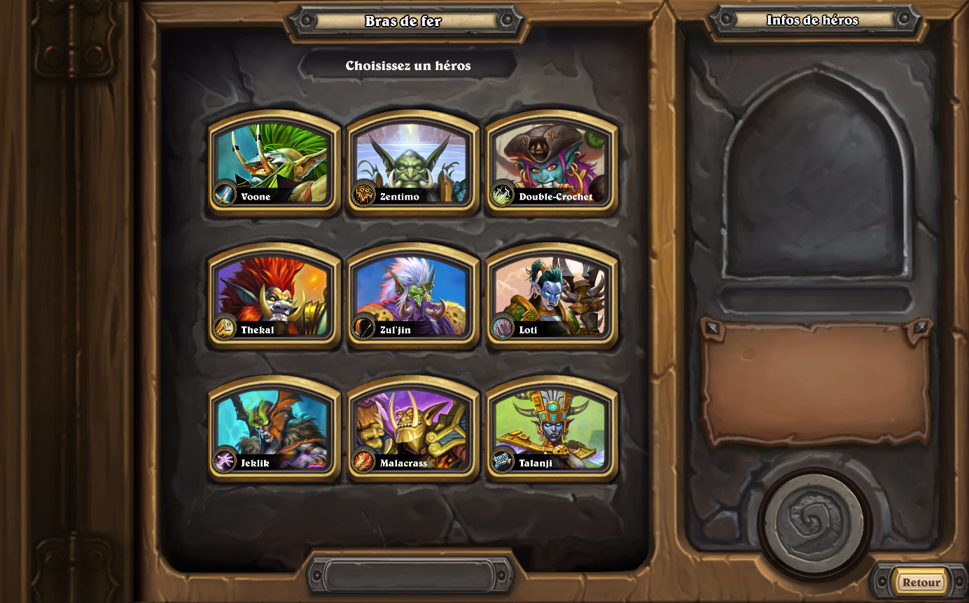 Choisissez votre champion